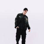 THRIVE BOMBER JACKET - Slander Merchandise