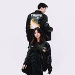 THRIVE BOMBER JACKET - Slander Merchandise