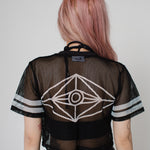 SLANDER CROP MESH JERSEY - Slander Merchandise
