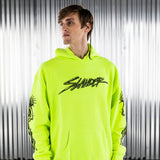 NEON MECHANICAL HOODIE (LIGHTWEIGHT) - Slander Merchandise
