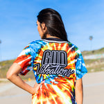 GUD VIBRATIONS TIE-DYE JERSEY - Slander Merchandise