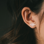 EYE STUD EARRINGS - Slander Merchandise