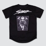 SPACEMAN JERSEY - BLACK/WHITE - Slander Merchandise