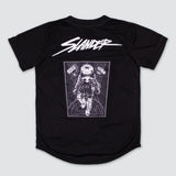 SPACEMAN JERSEY - BLACK/WHITE - Slander Merchandise