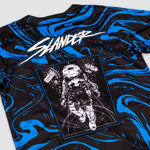 SPACEMAN JERSEY - BLUE/BLACK MARBLE - Slander Merchandise