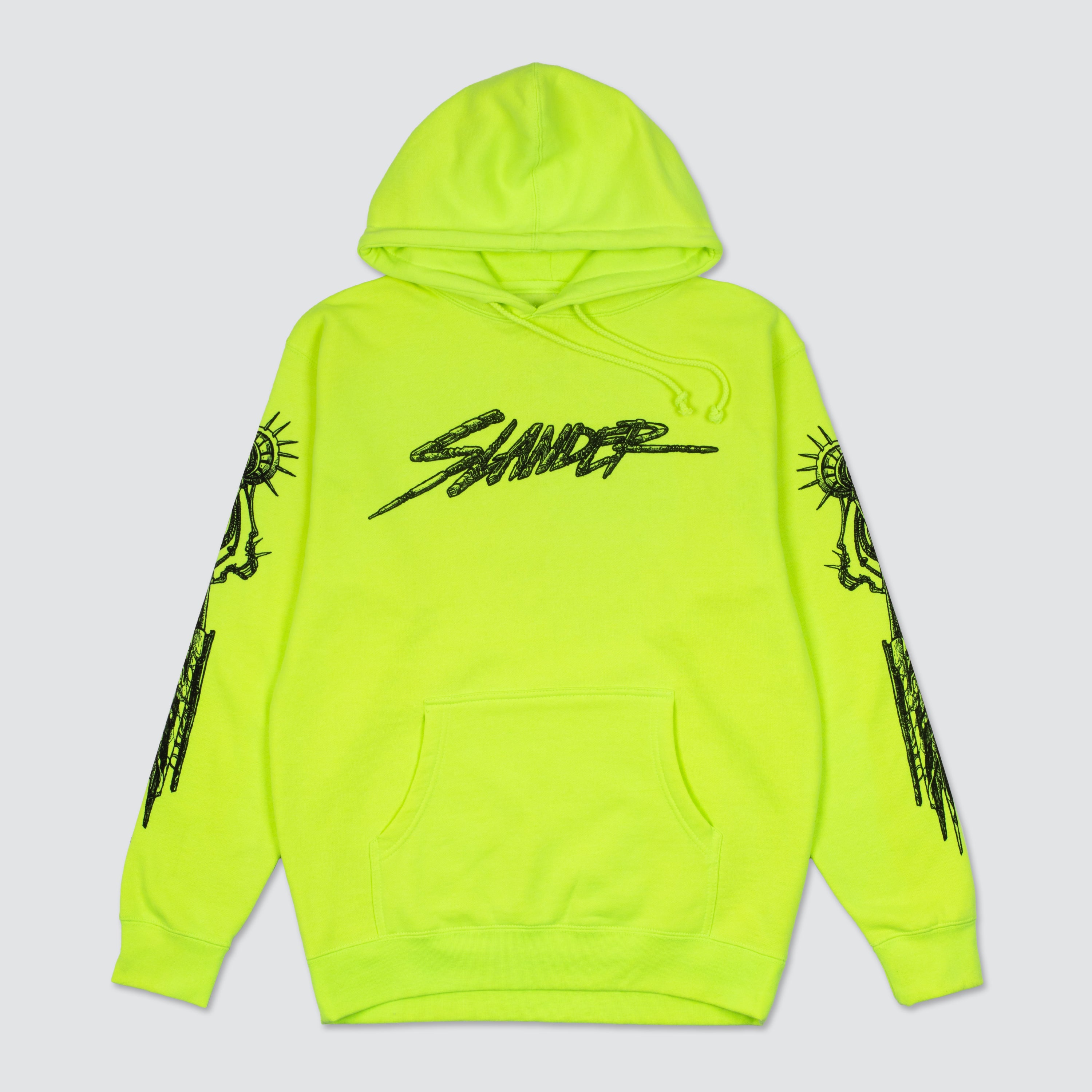 NEON MECHANICAL HOODIE (LIGHTWEIGHT) Slander Merchandise