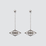 EYE CHAIN EARRINGS - Slander Merchandise