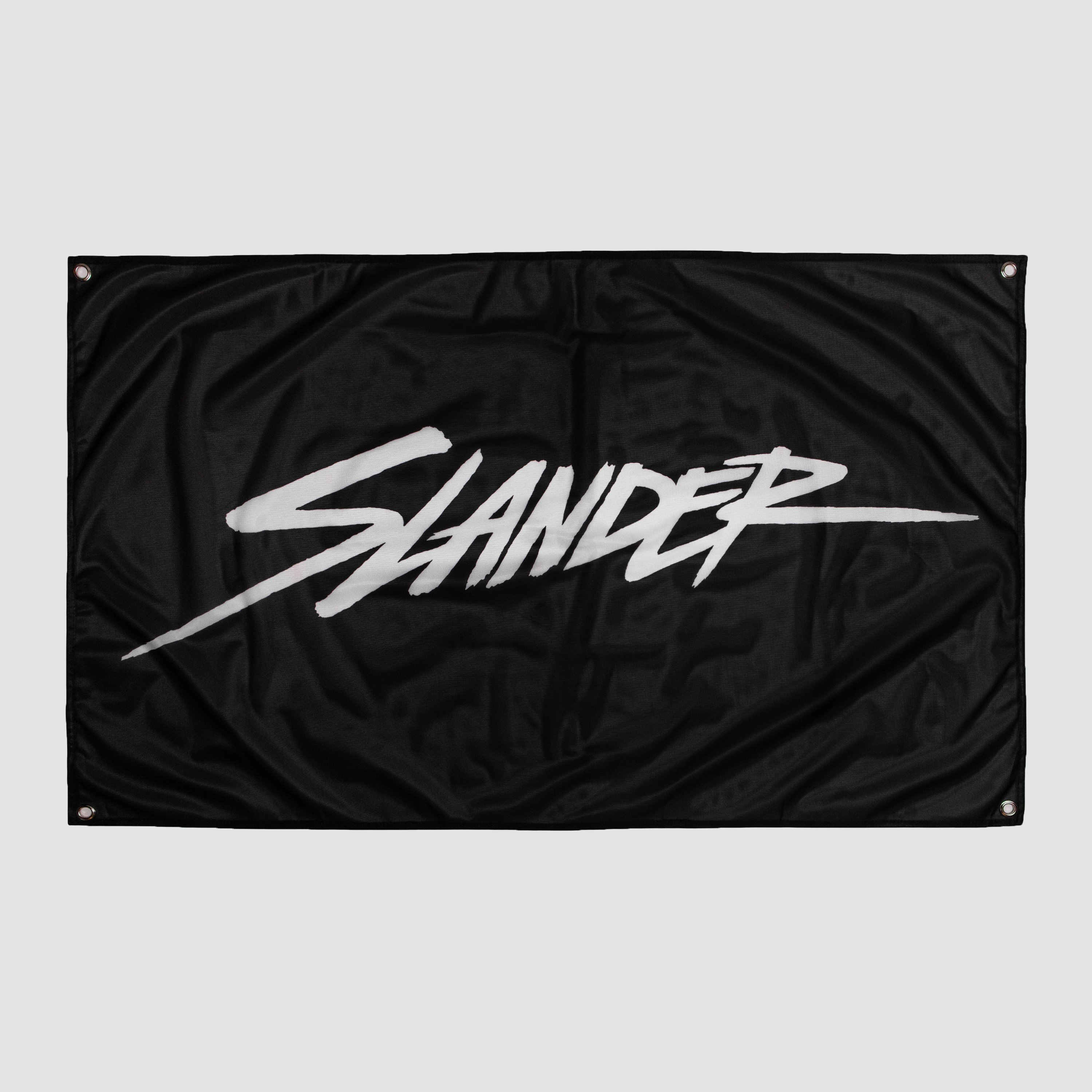 SLANDER SCRIPT FLAG - Slander Merchandise