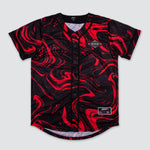 SPACEMAN JERSEY - RED/BLACK MARBLE - Slander Merchandise