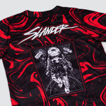 SPACEMAN JERSEY - RED/BLACK MARBLE - Slander Merchandise