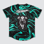 SPACEMAN JERSEY - MINT/BLACK MARBLE - Slander Merchandise