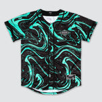 SPACEMAN JERSEY - MINT/BLACK MARBLE - Slander Merchandise