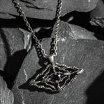 LIQUID METAL EYE NECKLACE (LARGE) - Slander Merchandise