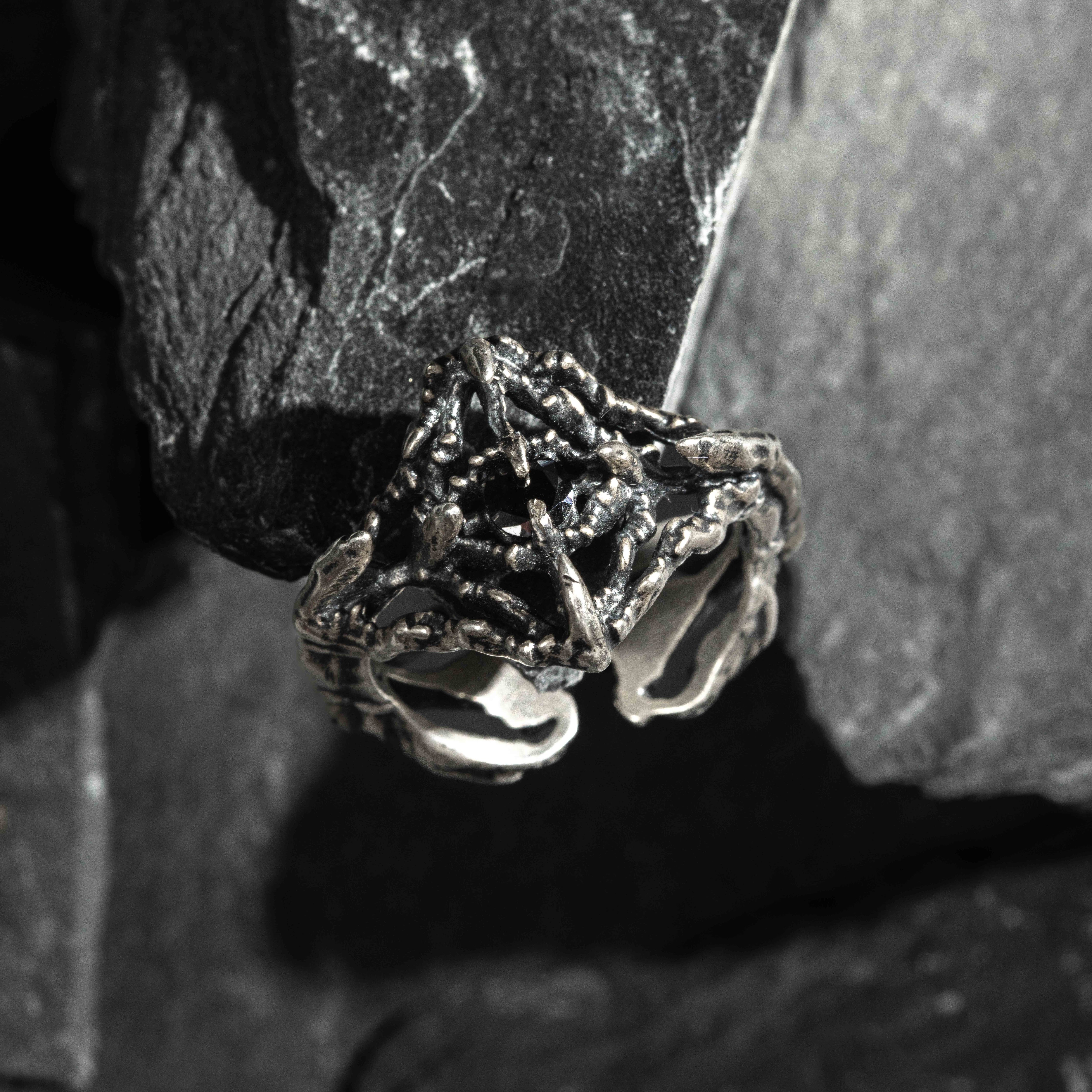 LIQUID METAL EYE RING - Slander Merchandise