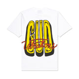 GUD VIBRATIONS GRAFFITI TEE - WHITE