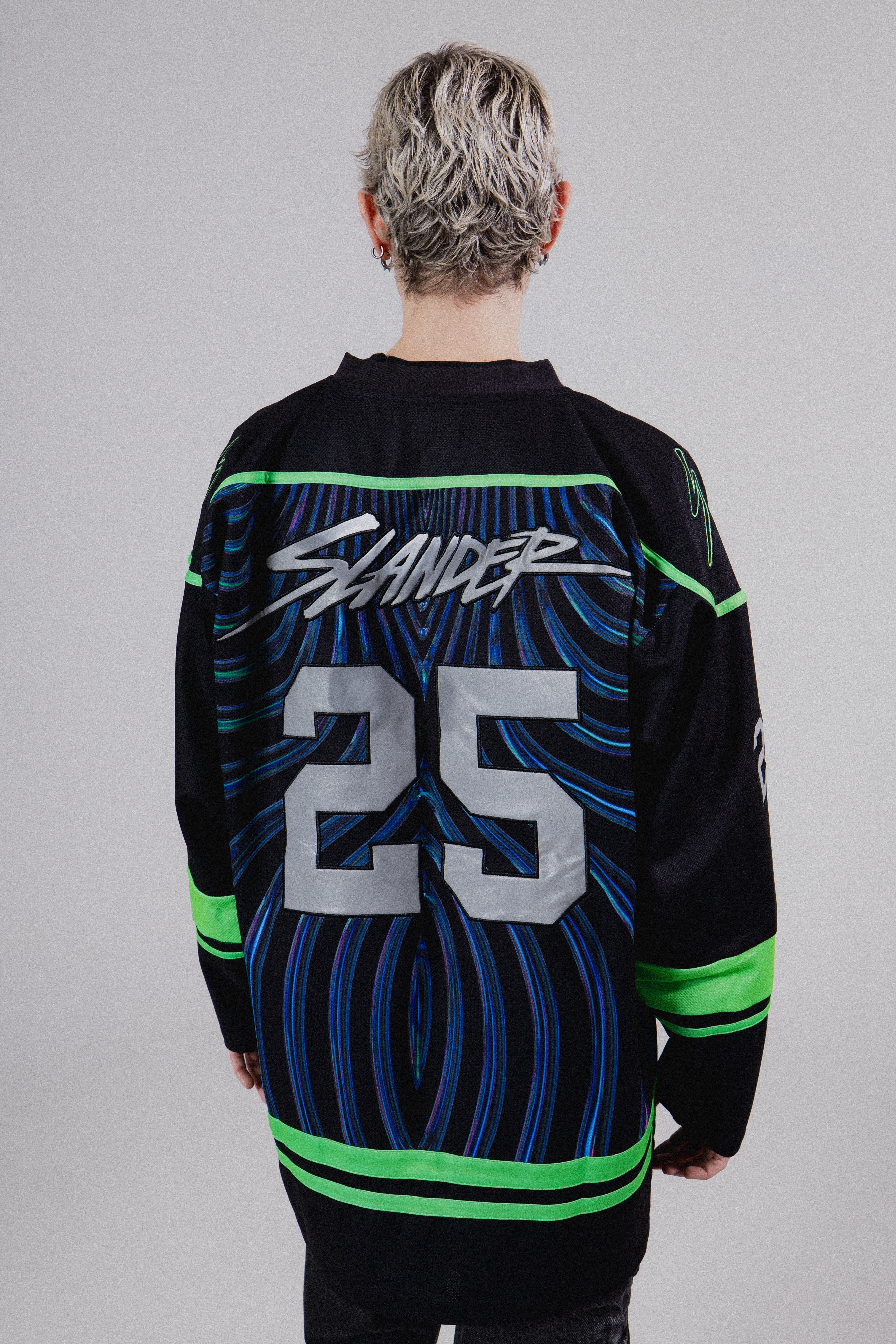 WARP REFLECTIVE HOCKEY JERSEY - Hockey Jersey Slander Merchandise