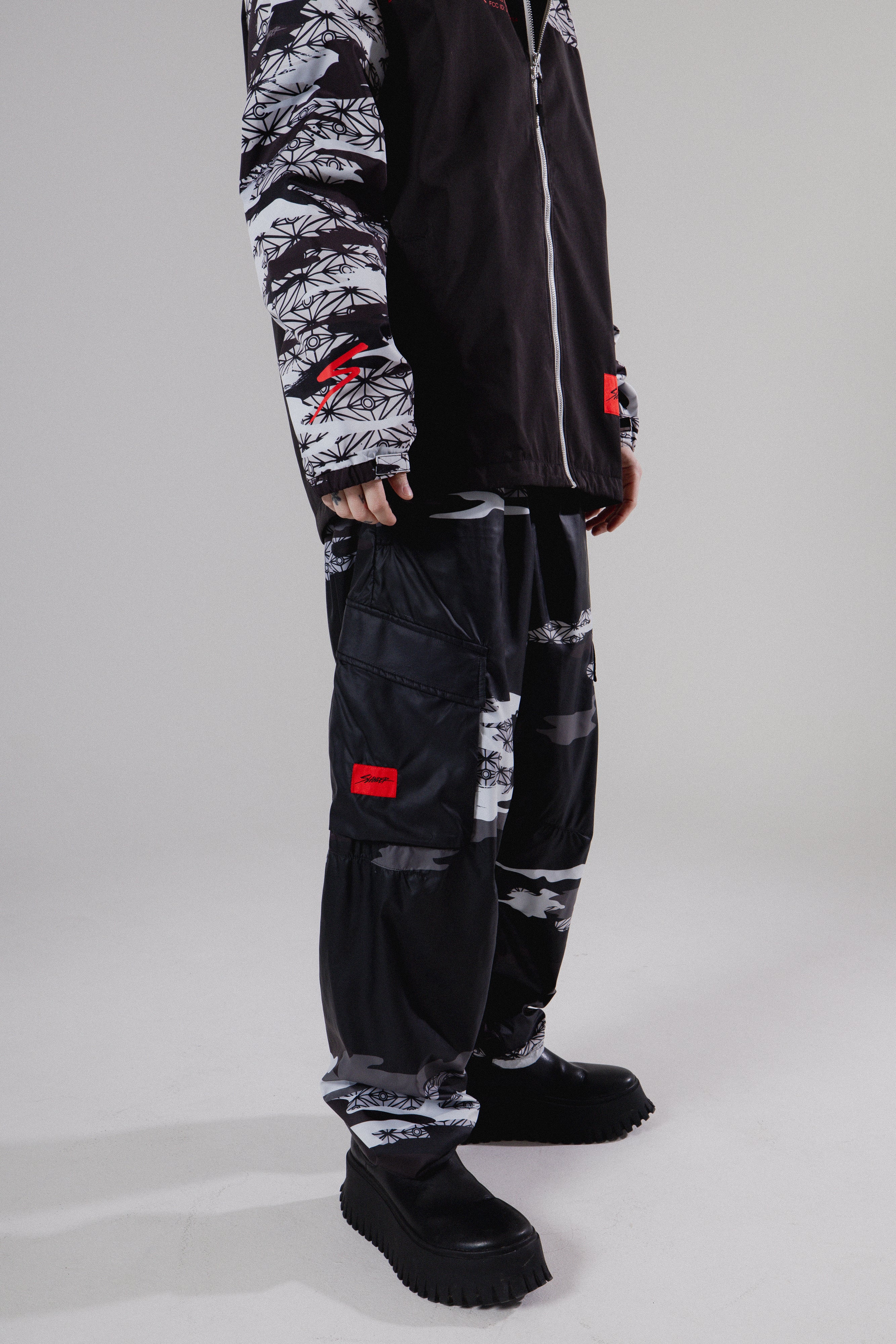 LUNAR CAMO CARGO PANTS - Pants Slander Merchandise