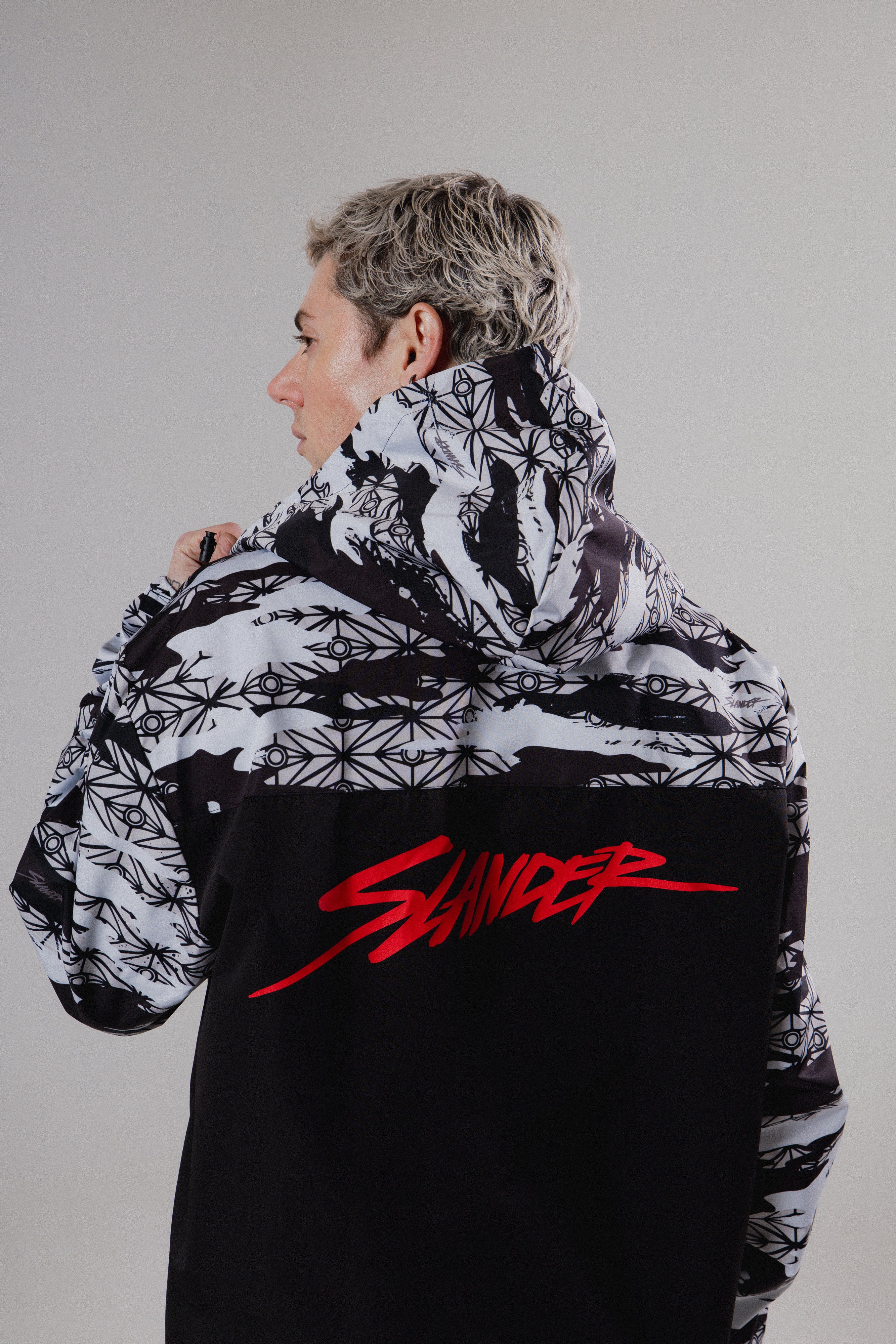 LUNAR CAMO WINDBREAKER - Windbreaker Slander Merchandise