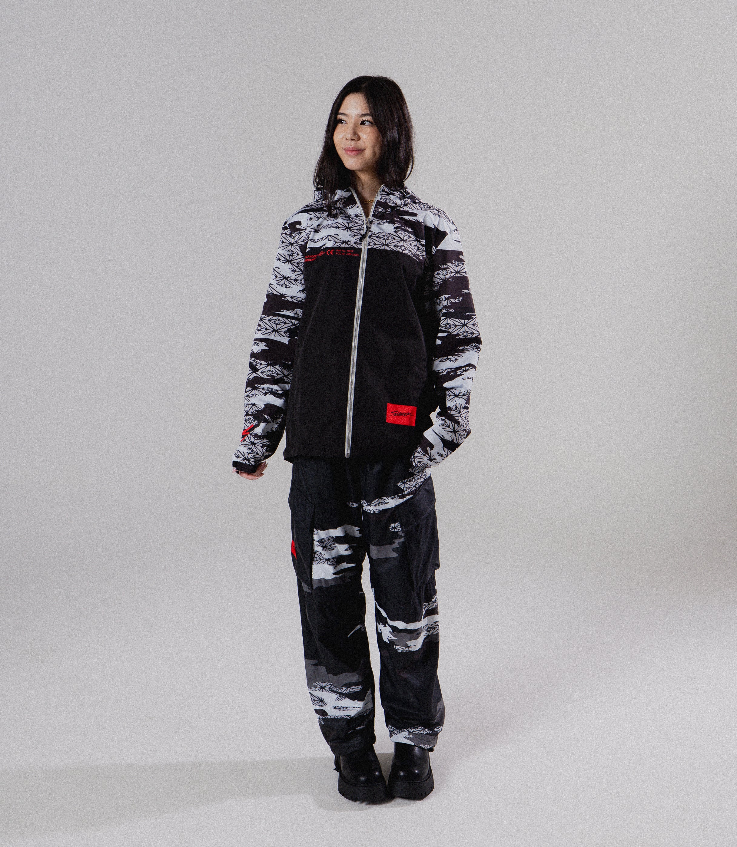 LUNAR CAMO WINDBREAKER - Windbreaker Slander Merchandise