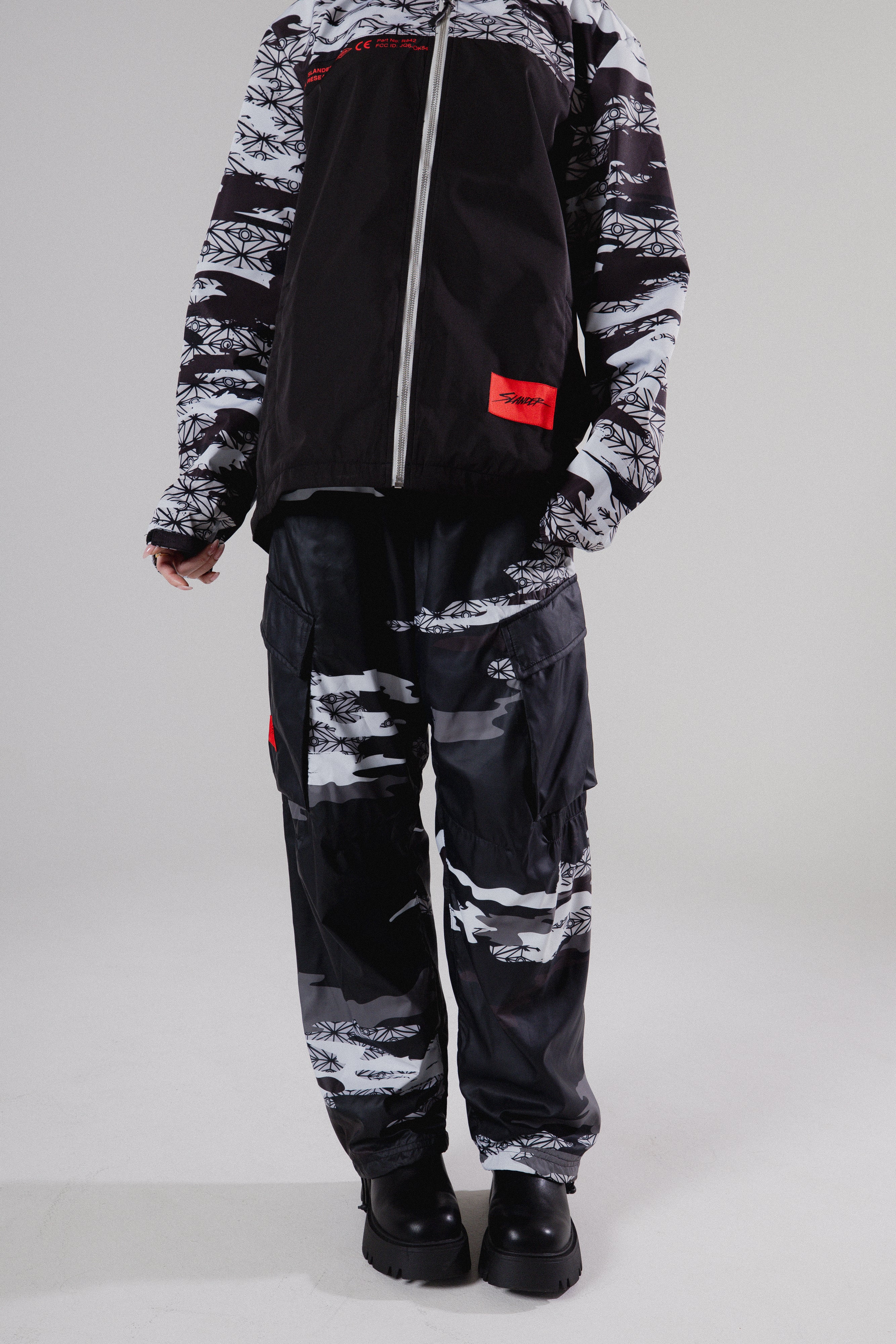LUNAR CAMO CARGO PANTS - Pants Slander Merchandise