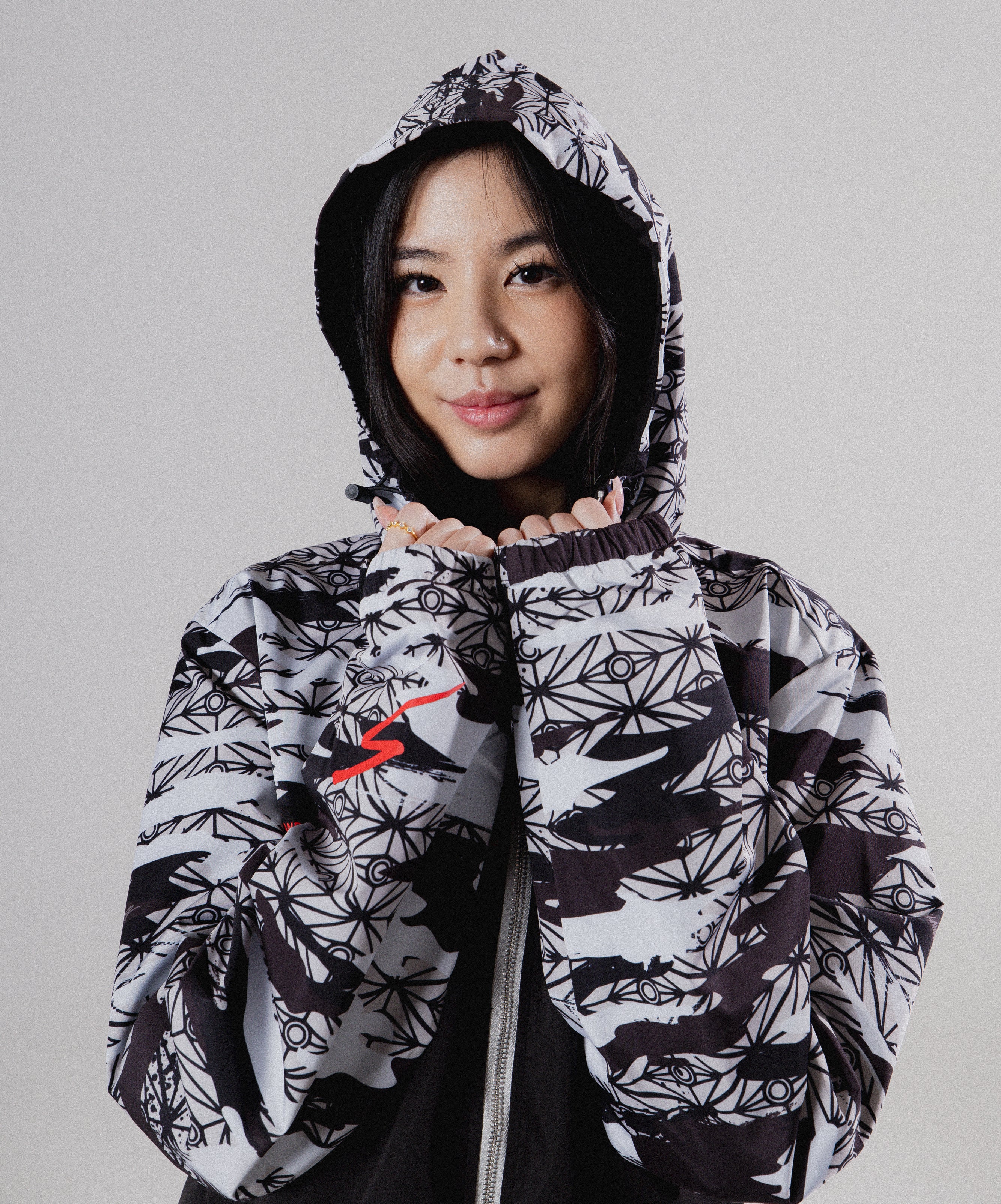 LUNAR CAMO WINDBREAKER - Windbreaker Slander Merchandise