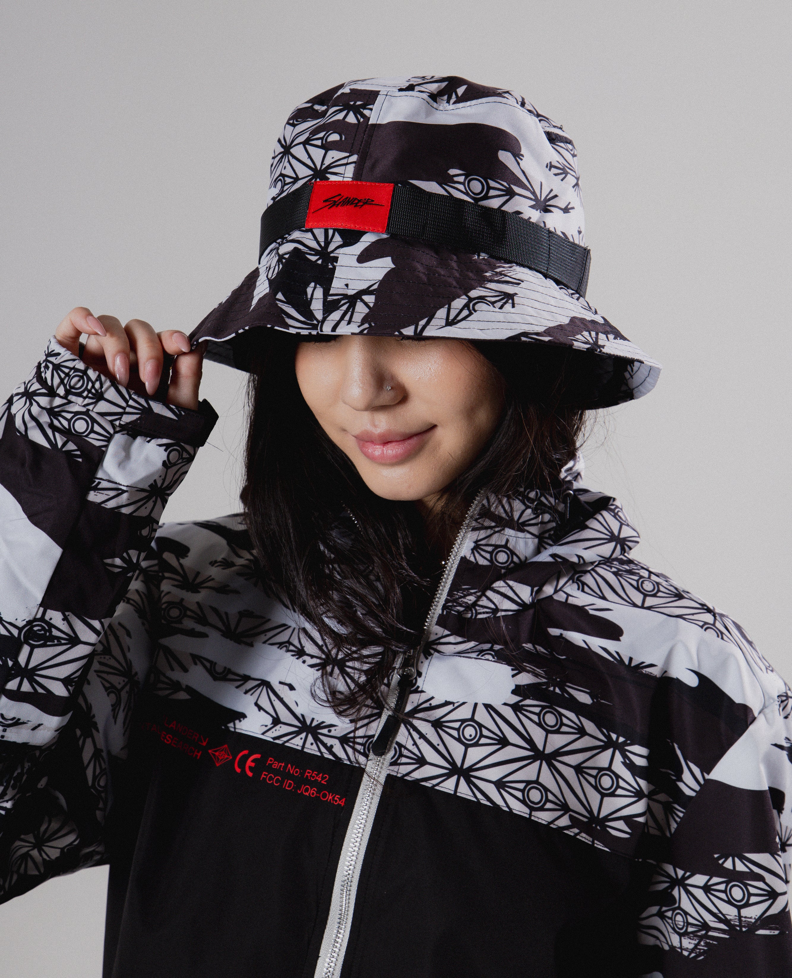 LUNAR CAMO BUCKET HAT - Bucket Hat Slander Merchandise