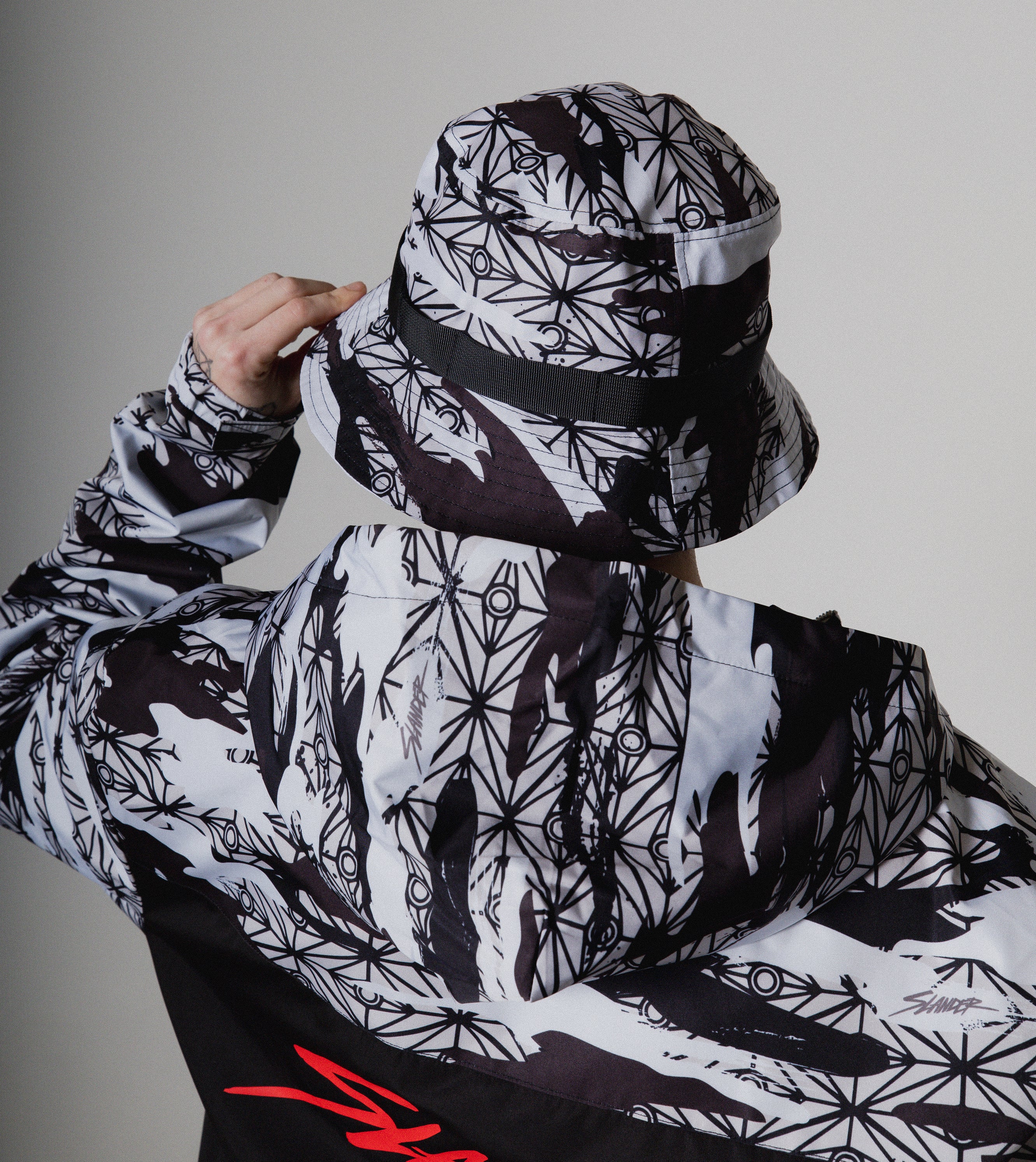 LUNAR CAMO BUCKET HAT - Bucket Hat Slander Merchandise