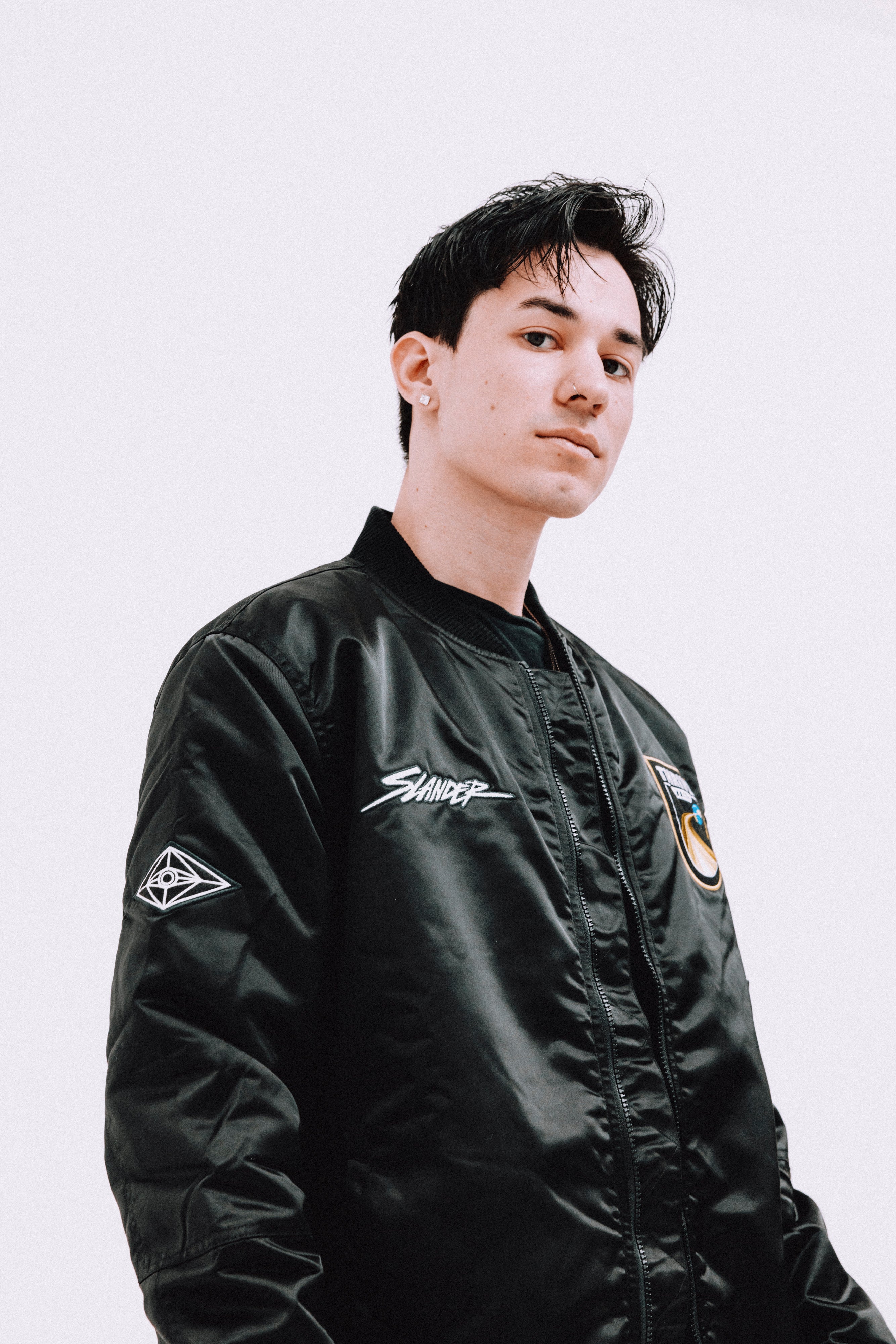 THRIVE BOMBER JACKET - Slander Merchandise