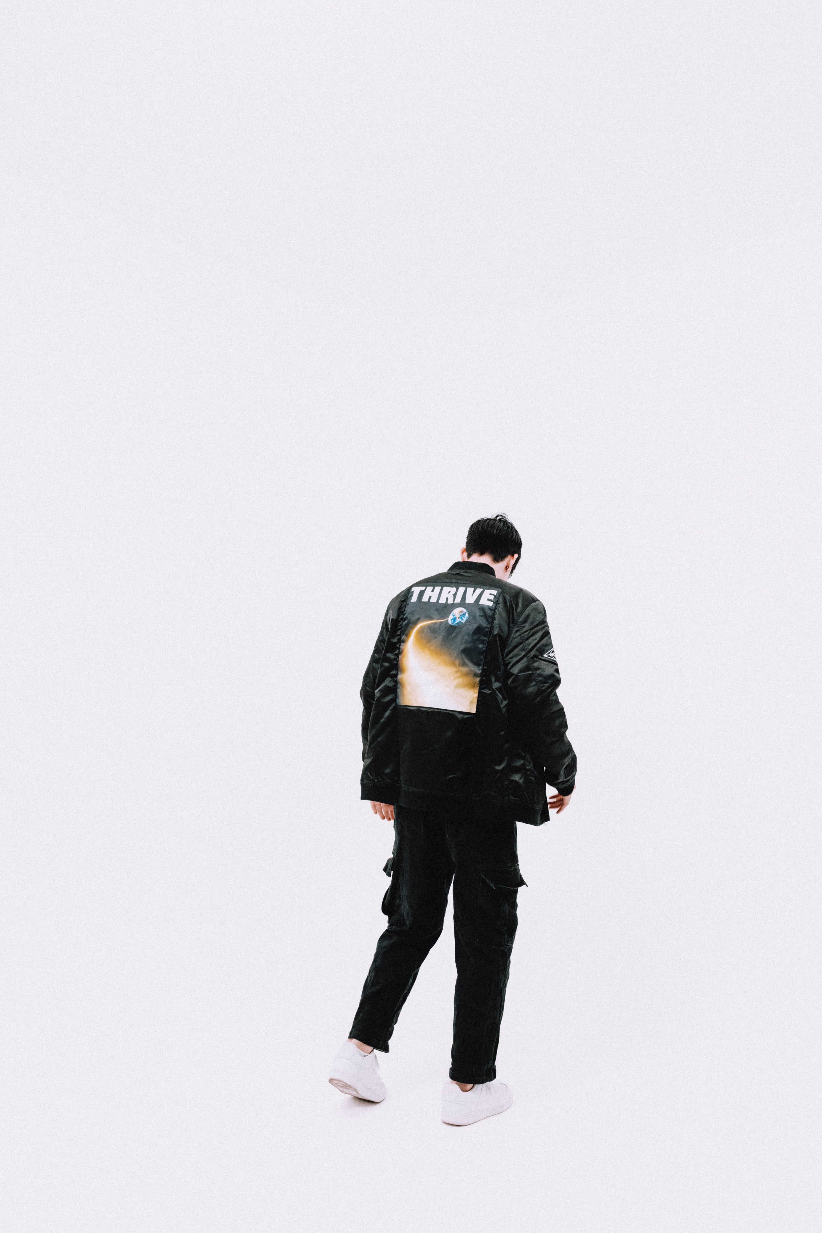 THRIVE BOMBER JACKET - Slander Merchandise