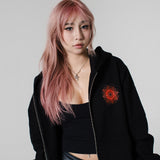 CHAOS EYE ZIP HOODIE