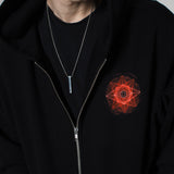 CHAOS EYE ZIP HOODIE