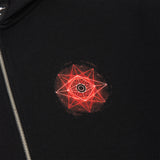 CHAOS EYE ZIP HOODIE