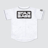 STARBASE WHITE ELEVATION JERSEY - Slander Merchandise