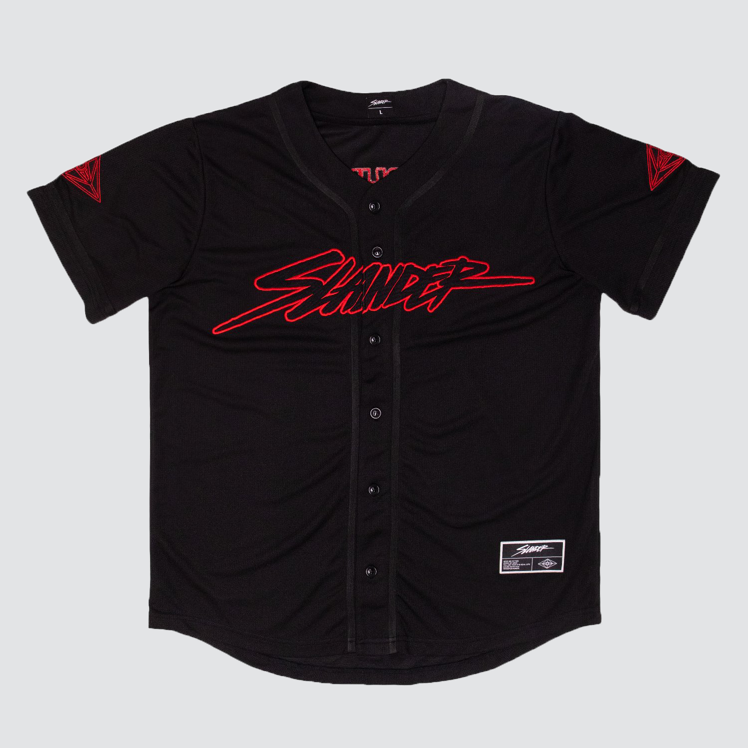 Slander Black/Red Festival Jersey – Slander Merchandise