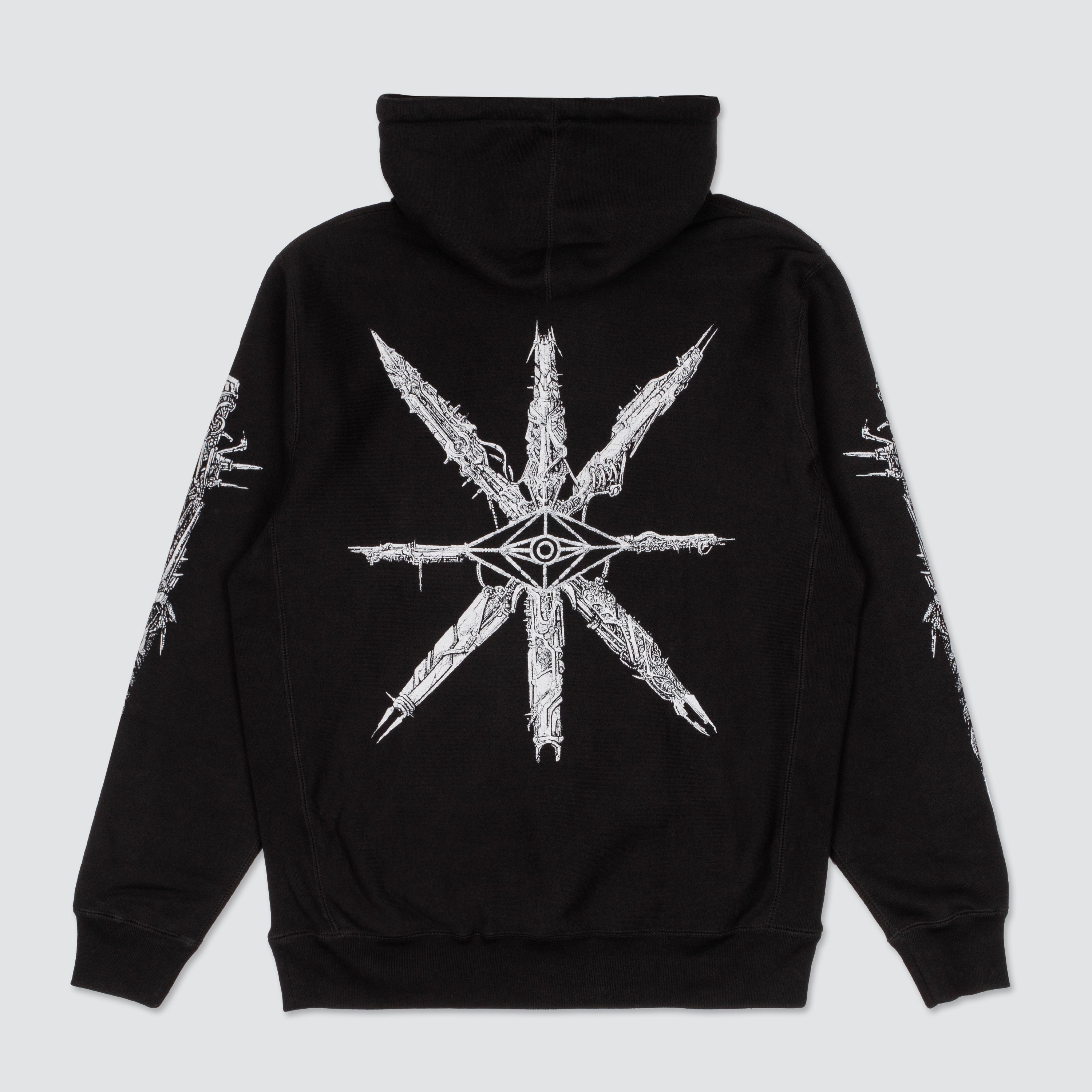 Black Mechanical Hoodie (Heavyweight)#N# #N# #N# #N# – Slander Merchandise