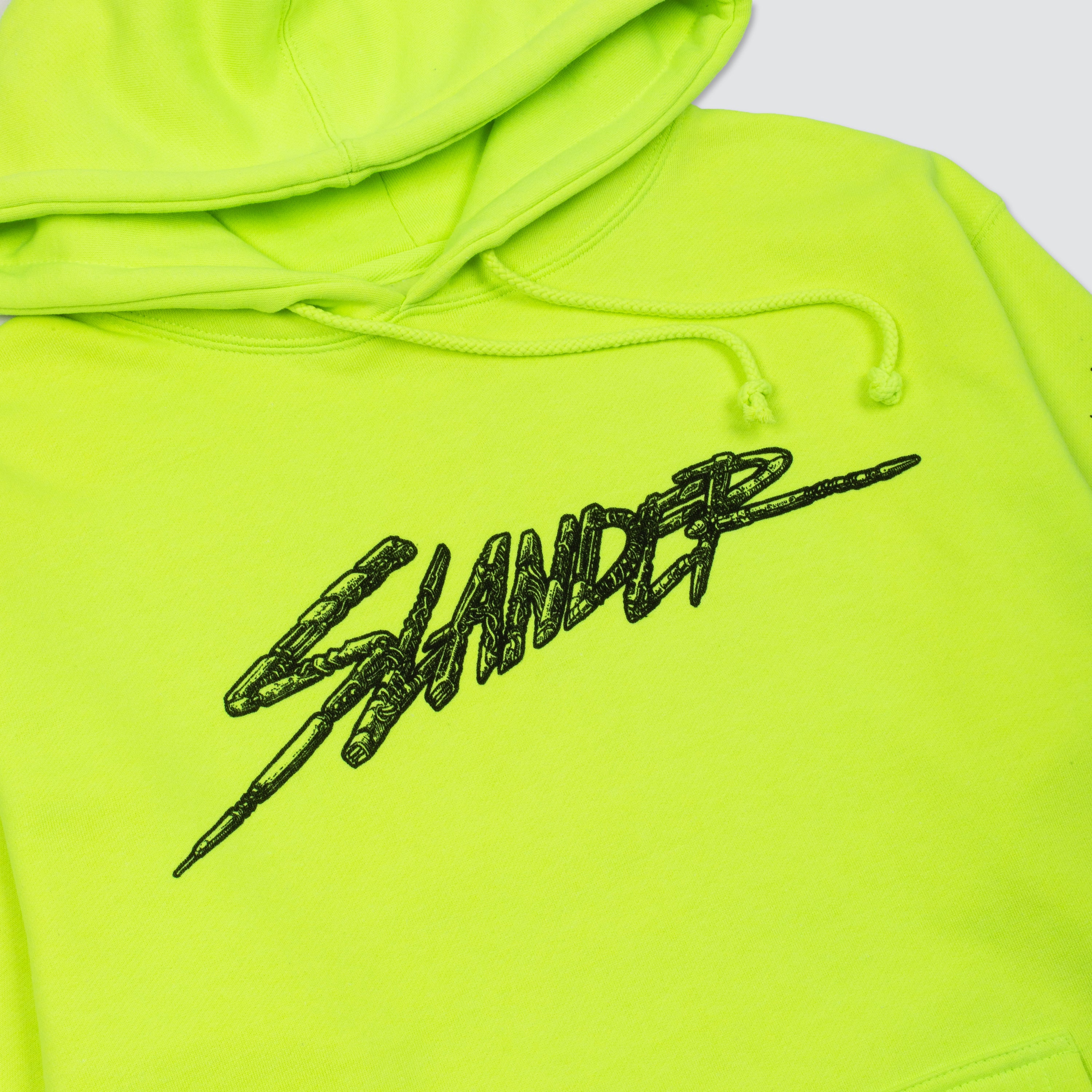 Neon best sale hoodie men