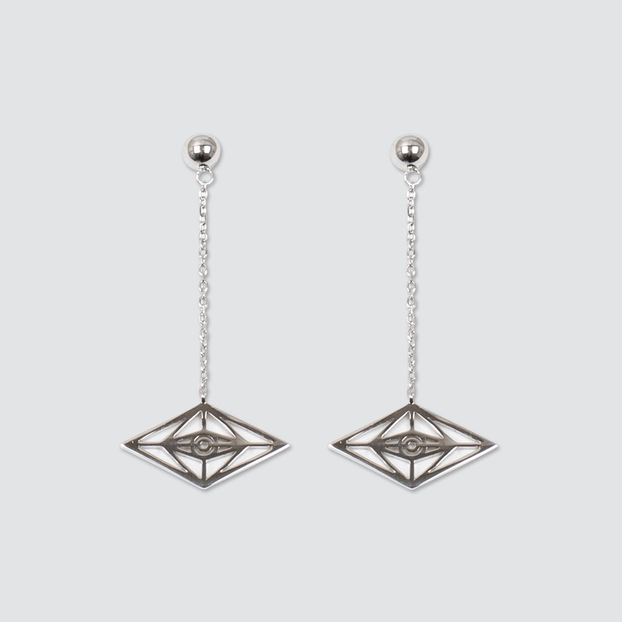 Eye Chain Earrings